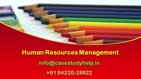 This presentation uses a free template provided by FPPT.com  Human Resources Management