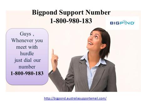 Bigpond Support Number 1-800-980-183|Solve Complex Issue