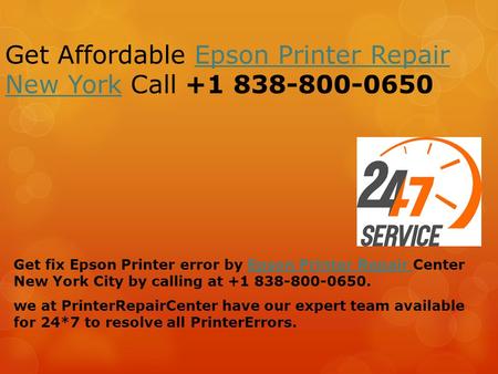 Get Affordable Epson Printer Repair New York Call +1 838-800-0650
