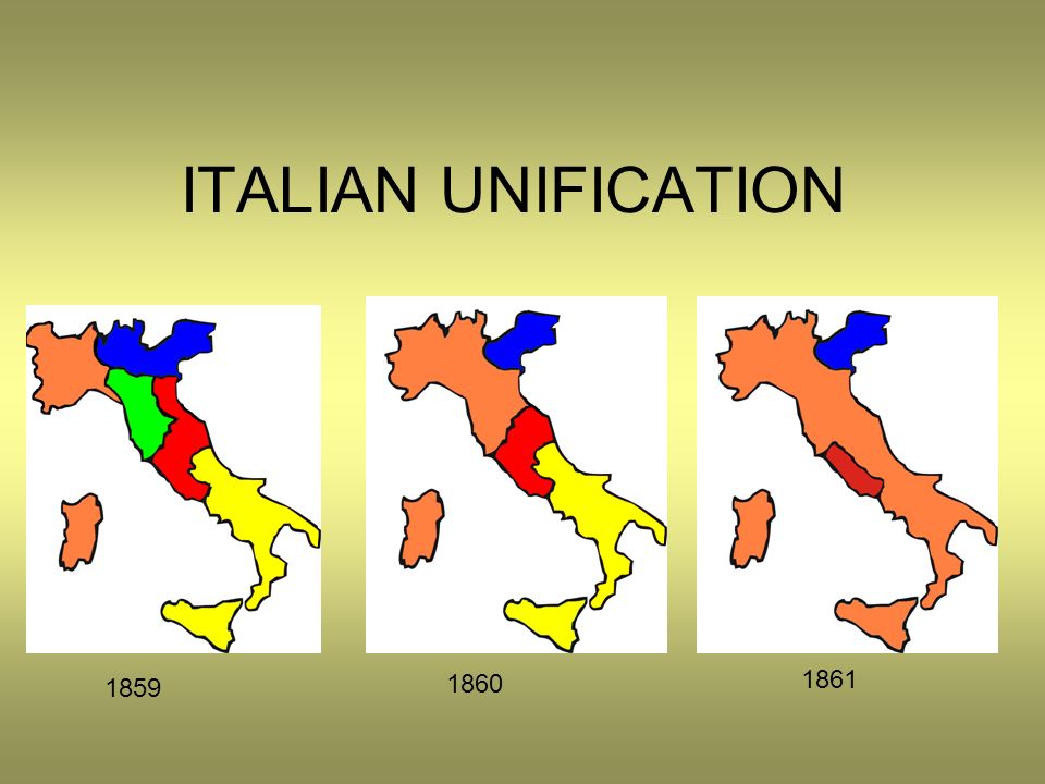 ITALIAN UNIFICATION ppt video online download