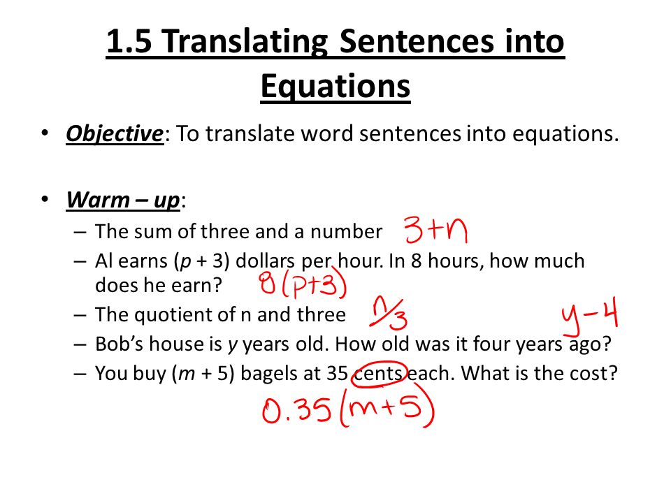 Sentences translate deals