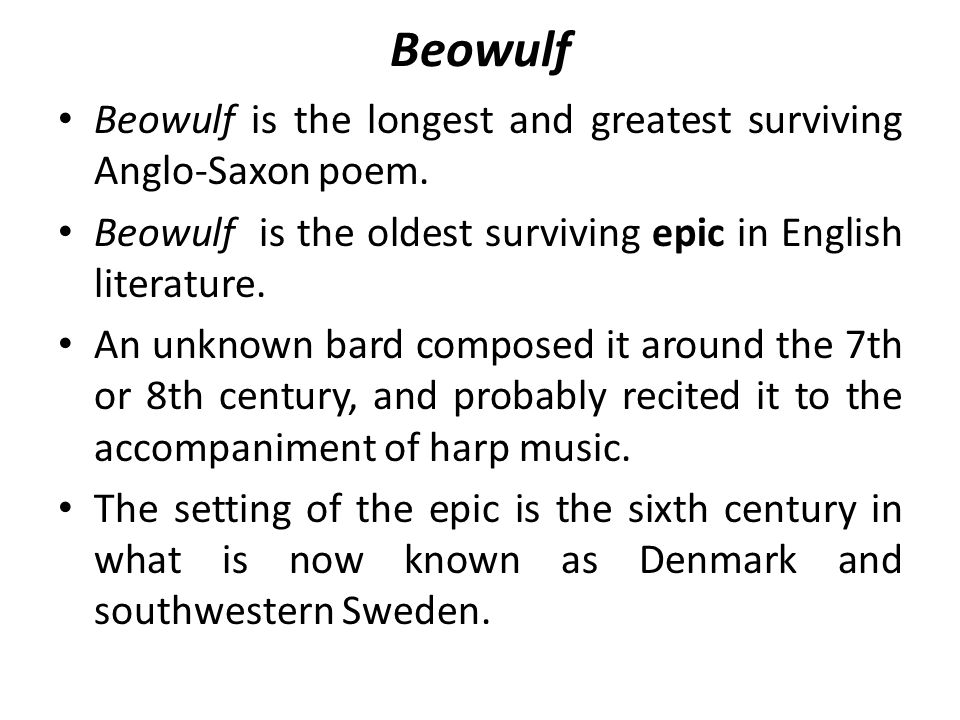 beowulf poem review