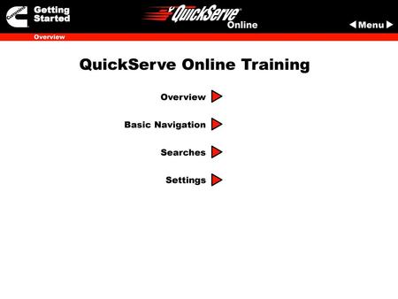 QuickServe Online Training