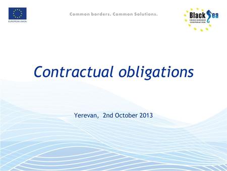 Contractual obligations