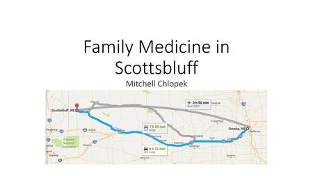 Family Medicine in Scottsbluff Mitchell Chlopek