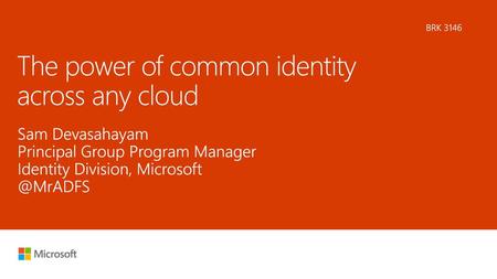 The power of common identity across any cloud