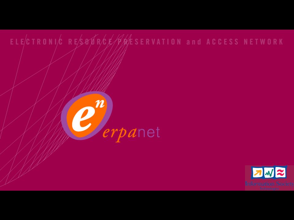 ERPANET works to enhance the preservation of cultural and