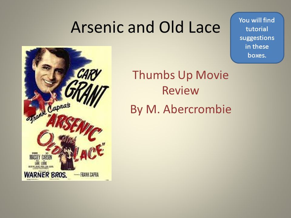 Arsenic and Old Lace (1944) - IMDb