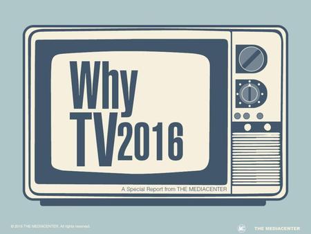 TV Is Still an Emerging Technology