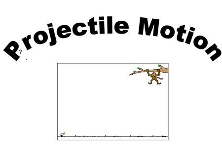 Projectile Motion ?                                                                                                                .                                                                                                        
