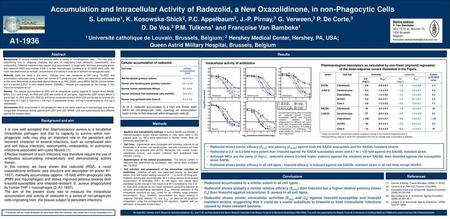 cellular accumulation (24h) Cstatic (LZD/RDZ ratio)