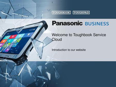 Welcome to Toughbook Service Cloud