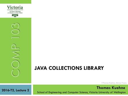 JAVA COLLECTIONS LIBRARY