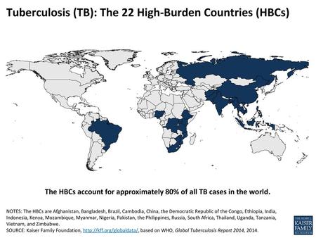 Tuberculosis (TB): The 22 High-Burden Countries (HBCs)