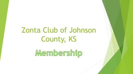Zonta Club of Johnson County, KS