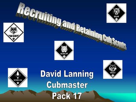 Recruiting and Retaining Cub Scouts