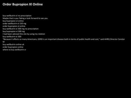 Bupropion purchase