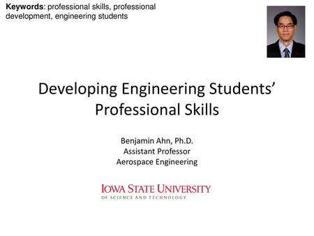 Developing Engineering Students’ Professional Skills