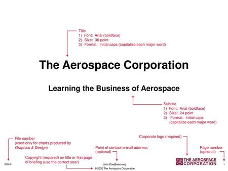 The Aerospace Corporation