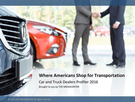 Where Americans Shop for Transportation