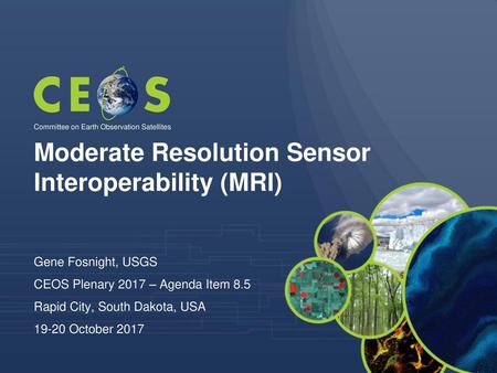 Moderate Resolution Sensor Interoperability (MRI)