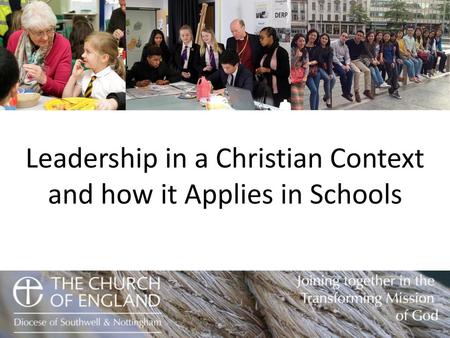 Joining In Where God Is At Work Diocese Of Southwell Nottingham