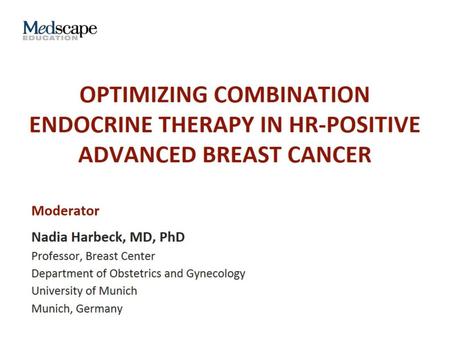 Optimizing Combination Endocrine Therapy in HR-Positive Advanced Breast Cancer.