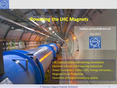 Powering the LHC Magnets