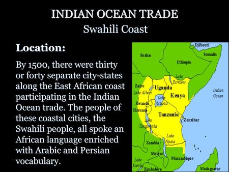 I Revival Of Indian Ocean Trading System Ppt Video Online