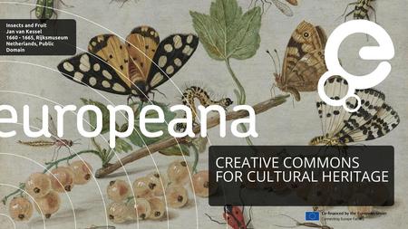 CREATIVE COMMONS FOR CULTURAL HERITAGE