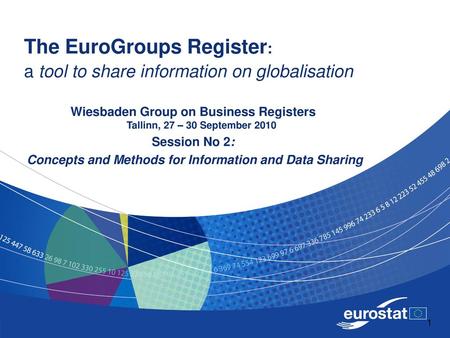 The EuroGroups Register: a tool to share information on globalisation