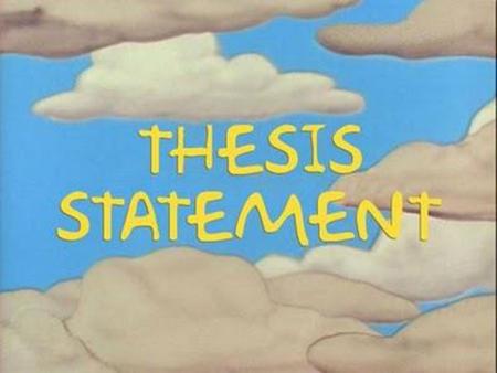 Thesis Statements What and how. Thesis Statements What and how.