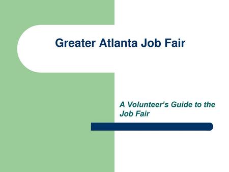 Greater Atlanta Job Fair
