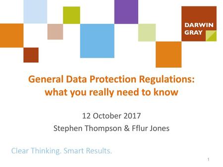 General Data Protection Regulations: what you really need to know