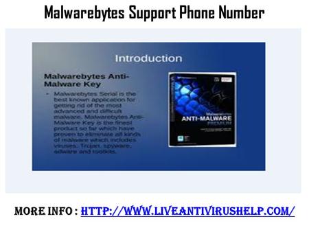 Malwarebytes Support Phone Number 