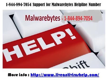 Support for Malwarebytes Helpline Number 