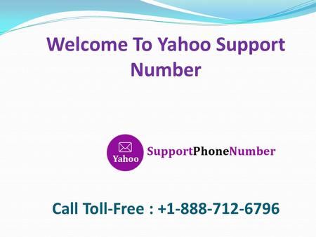 Welcome To Yahoo Support Number Call Toll-Free :