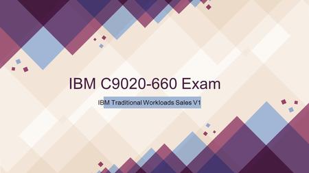 2018 Valid C9020-660 IBM Exam Dumps IT-Dumps
