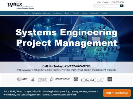 Systems Engineering Project Management 