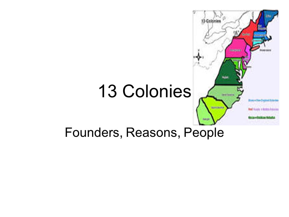who were the 13 colonies