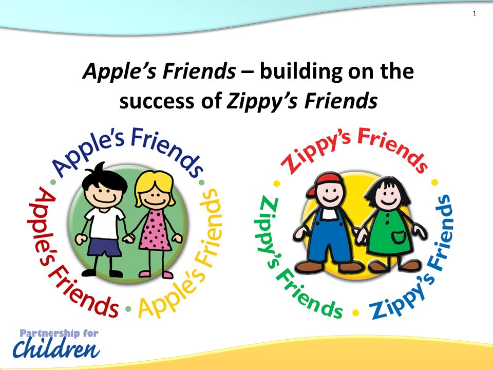 Apple's Friends – building on the success of Zippy's Friends ppt download