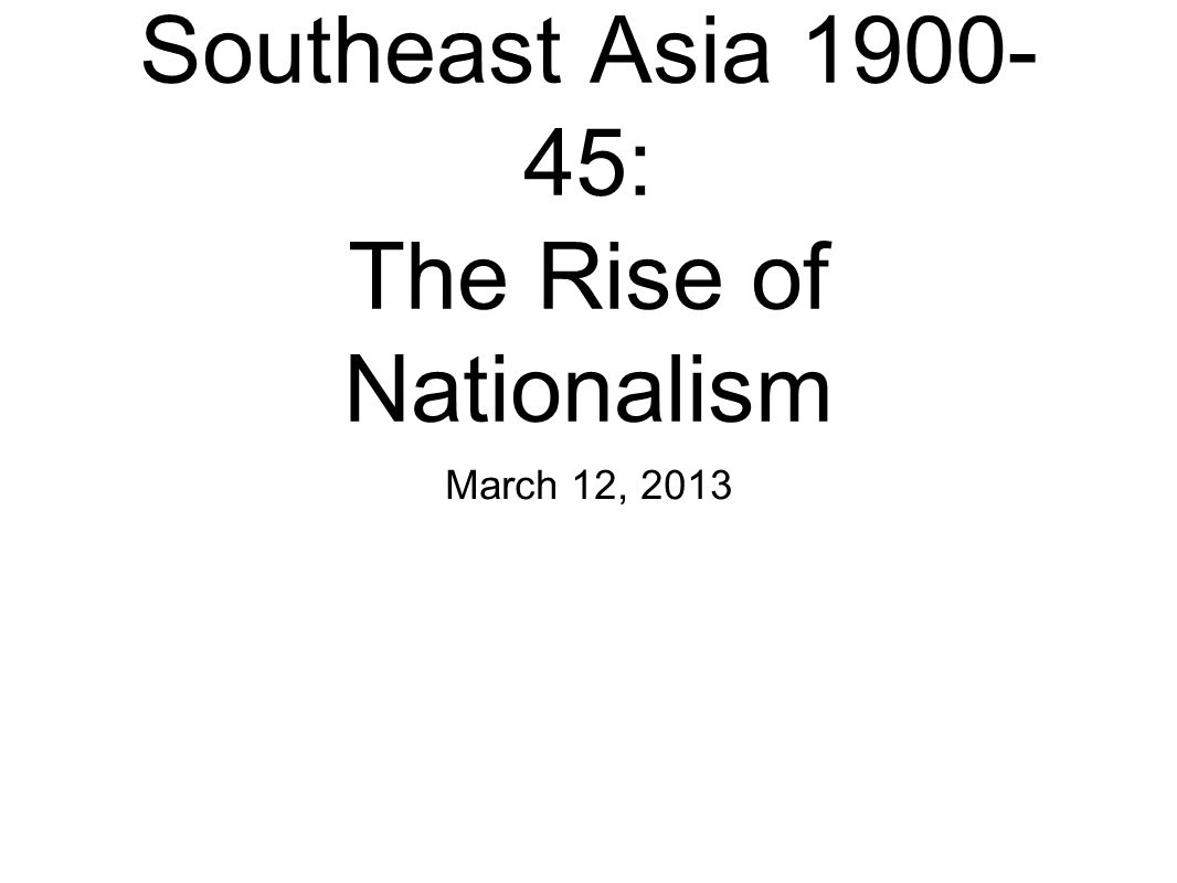 Why Economic Nationalism is on the Rise in Southeast Asia – The Diplomat