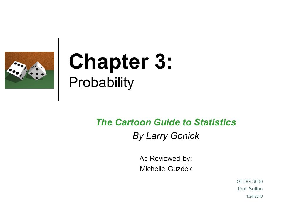 The Cartoon Guide to Statistics - ppt video online download