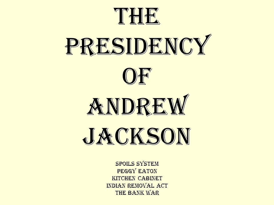 Featured image of post Andrew Jackson Quotes Banks / He died on june 8, 1845.