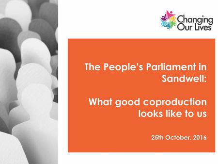 The People’s Parliament in Sandwell: