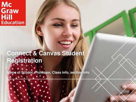 Connect & Canvas Student Registration