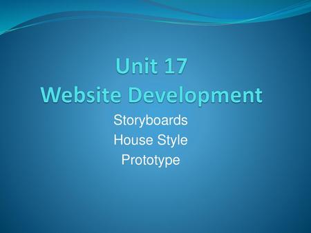 Unit 17 Website Development