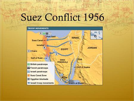 THE SUEZ CRISIS ppt download