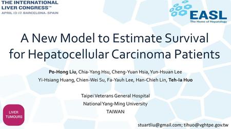 A New Model to Estimate Survival for Hepatocellular Carcinoma Patients