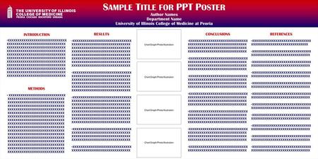 SAMPLE TITLE FOR PPT POSTER